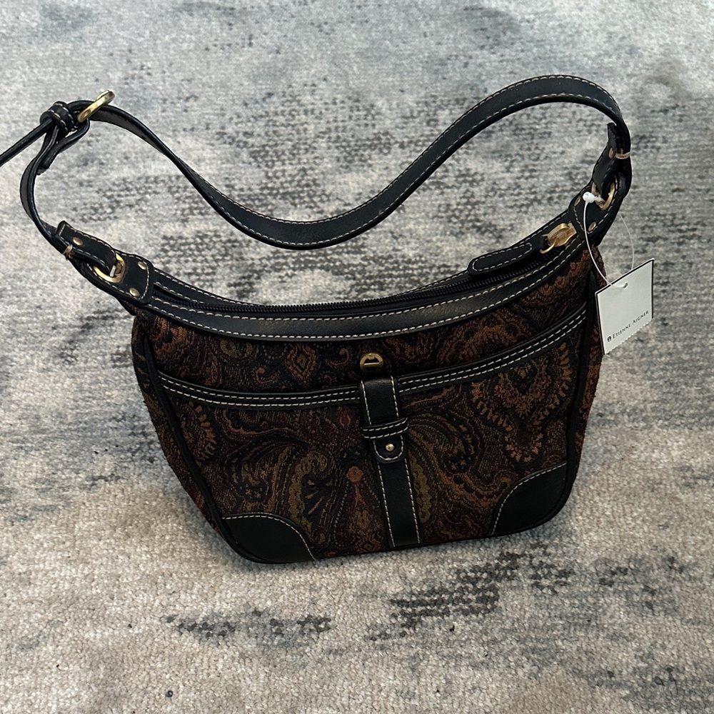 Etienne Aigner Brown shoulder Bag NWT
